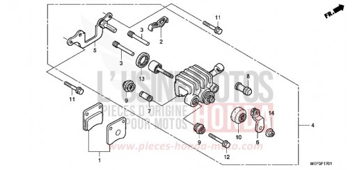 PARKING BRAKE CALIPER FJS400A9 de 2009